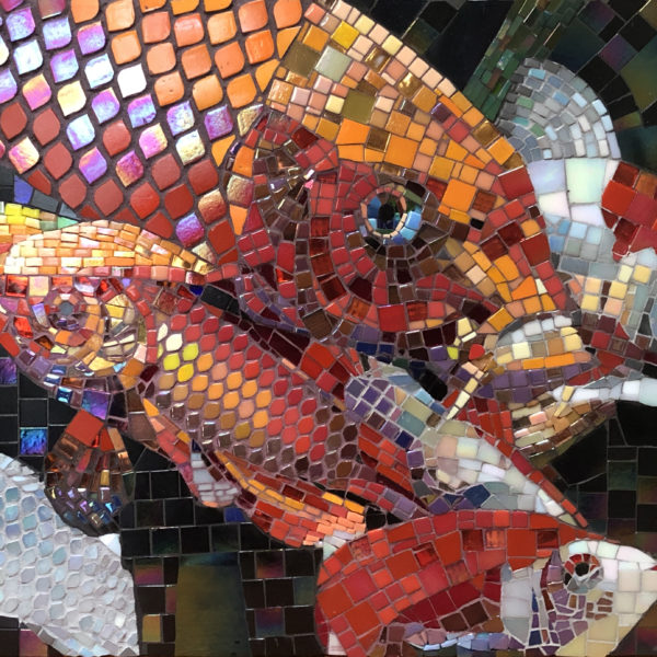 Koi mosaic